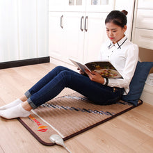 Load image into Gallery viewer, Fanocare Far Infrared Negative Ion PEMF Jade Tourmaline Gemstone Amethyst Crystal Thermal Therapy Mini Mat