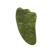 Load image into Gallery viewer, Natural Jade Roller Facial Massager and Guasha Massage Board Set