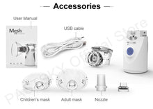 Load image into Gallery viewer, US Stock Portable Nebulizer Inhaler - USB charge