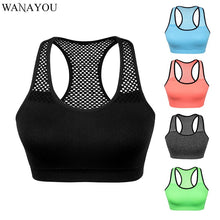 Load image into Gallery viewer, Women&#39;s Breathable Yoga Top - Quick Dry - Seamless Sports Bra - Tank Top
