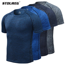 Load image into Gallery viewer, Men&#39;s Running T-Shirts - Quick Dry - Compression Sport T-Shirt - Sportwear, Soccer Shirts, Gym Shirts
