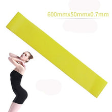 Load image into Gallery viewer, 5 Colors Yoga Resistance Rubber Bands 0.35mm-1.1mm
