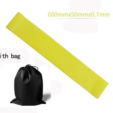 Load image into Gallery viewer, 5 Colors Yoga Resistance Rubber Bands 0.35mm-1.1mm

