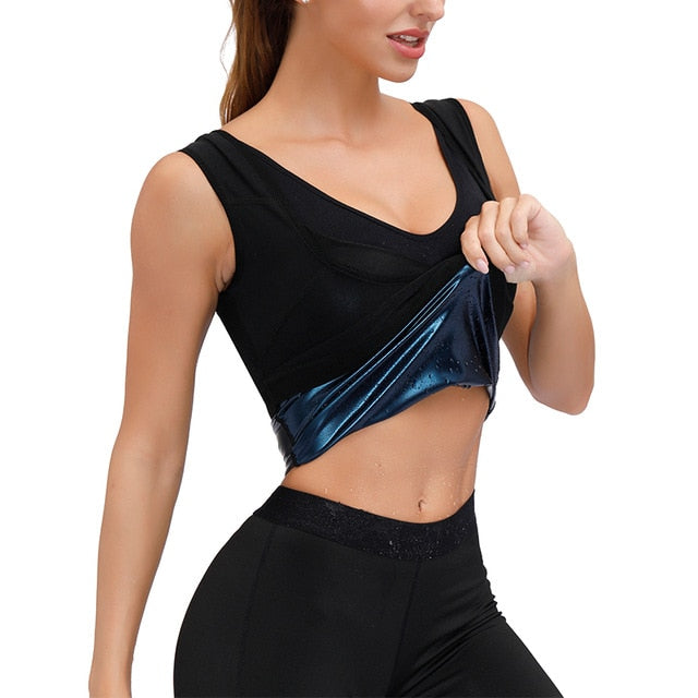 Neoprene Sweat Sauna Vest - Body Shapers - Waist Trainer - Slimming Tank Top - Shapewear
