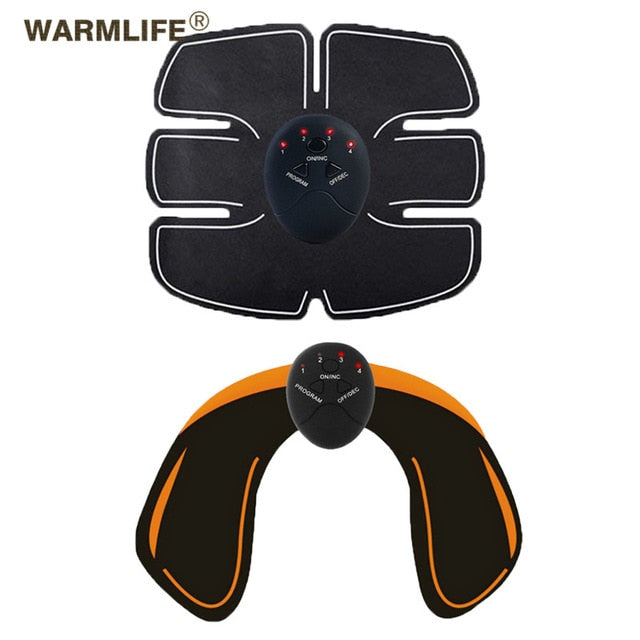 EMS Wireless Ab Trainer - Muscle Stimulator - Smart Workout - Body Slimming - Massager