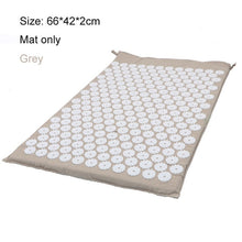 Load image into Gallery viewer, Needle Acupressure, Massage and Yoga Mat and Pillow Cushion Set for Anti-Stress and Pain Relief
